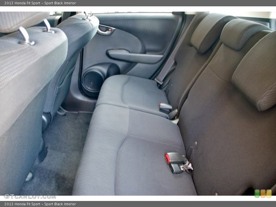 Sport Black Interior Rear Seat for the 2013 Honda Fit Sport #69301958