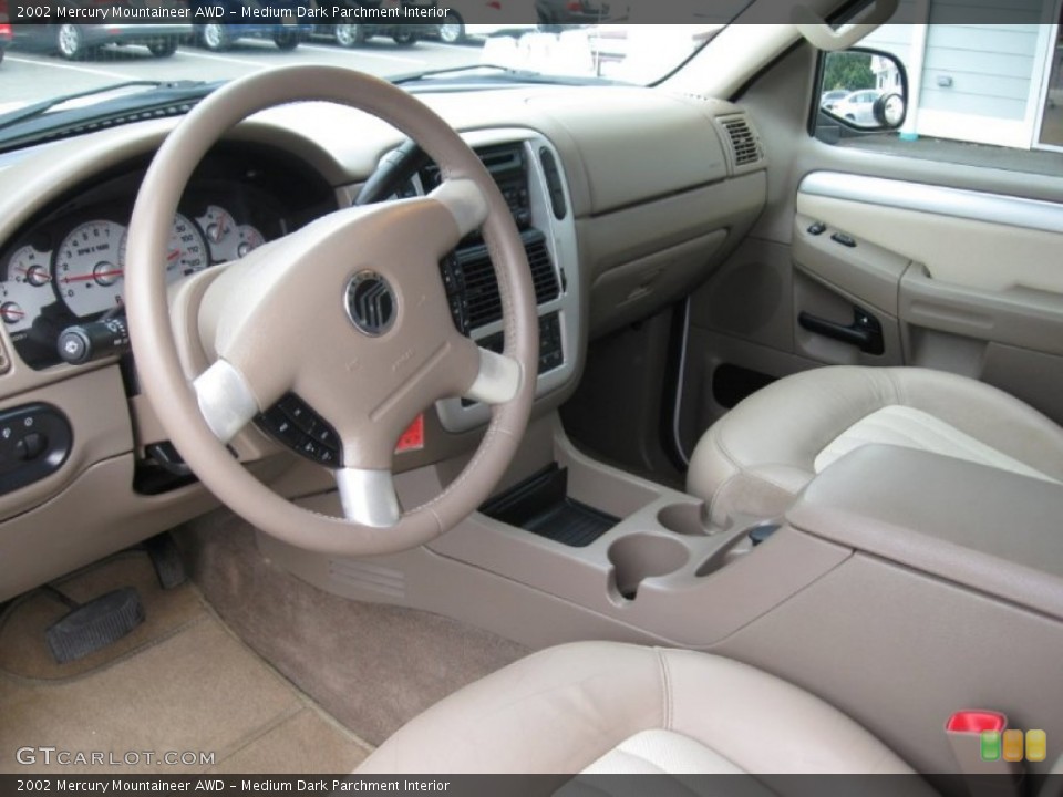 Medium Dark Parchment Interior Prime Interior for the 2002 Mercury Mountaineer AWD #69302399