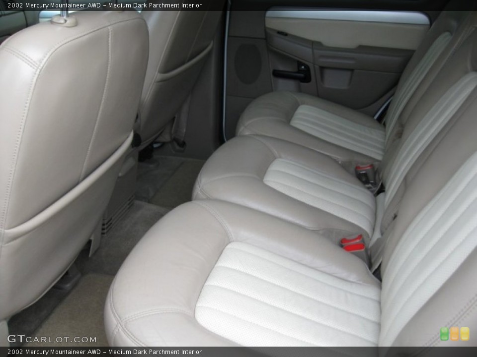 Medium Dark Parchment Interior Rear Seat for the 2002 Mercury Mountaineer AWD #69302417