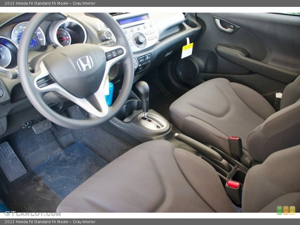 Gray Interior Prime Interior for the 2013 Honda Fit  #69302420