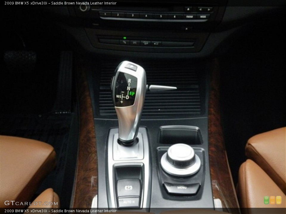 Saddle Brown Nevada Leather Interior Transmission for the 2009 BMW X5 xDrive30i #69304631