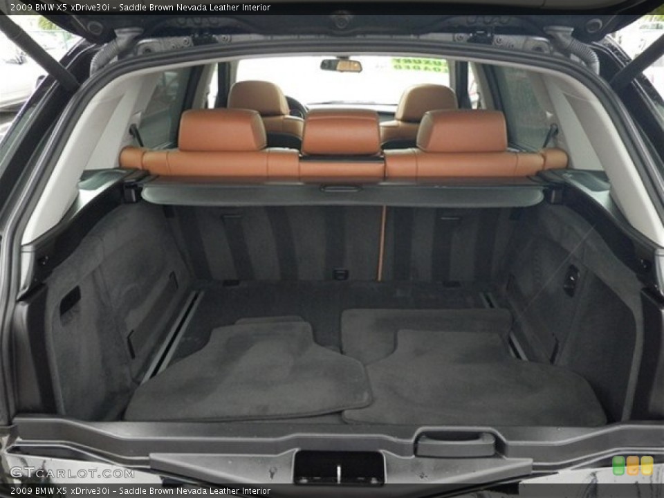 Saddle Brown Nevada Leather Interior Trunk for the 2009 BMW X5 xDrive30i #69304691