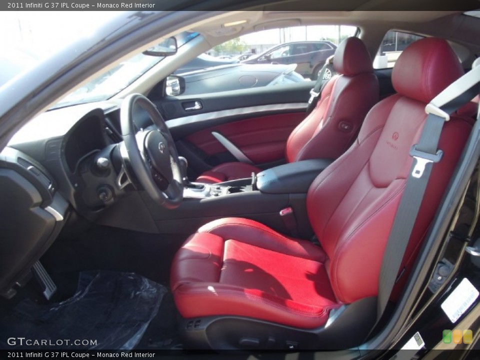 Monaco Red Interior Photo for the 2011 Infiniti G 37 IPL Coupe #69305132