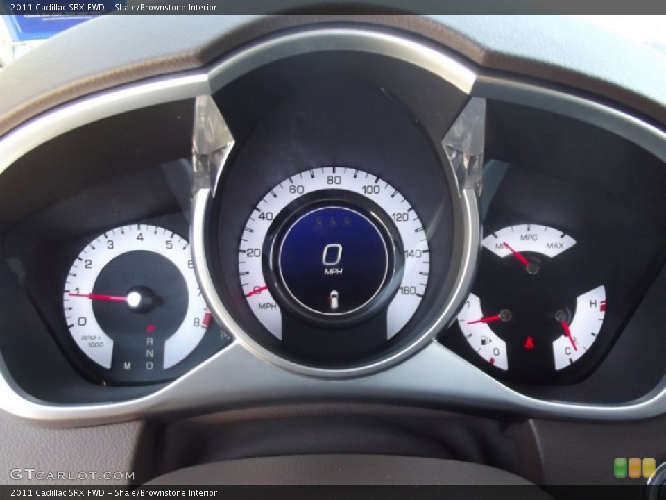 Shale/Brownstone Interior Gauges for the 2011 Cadillac SRX FWD #69305582