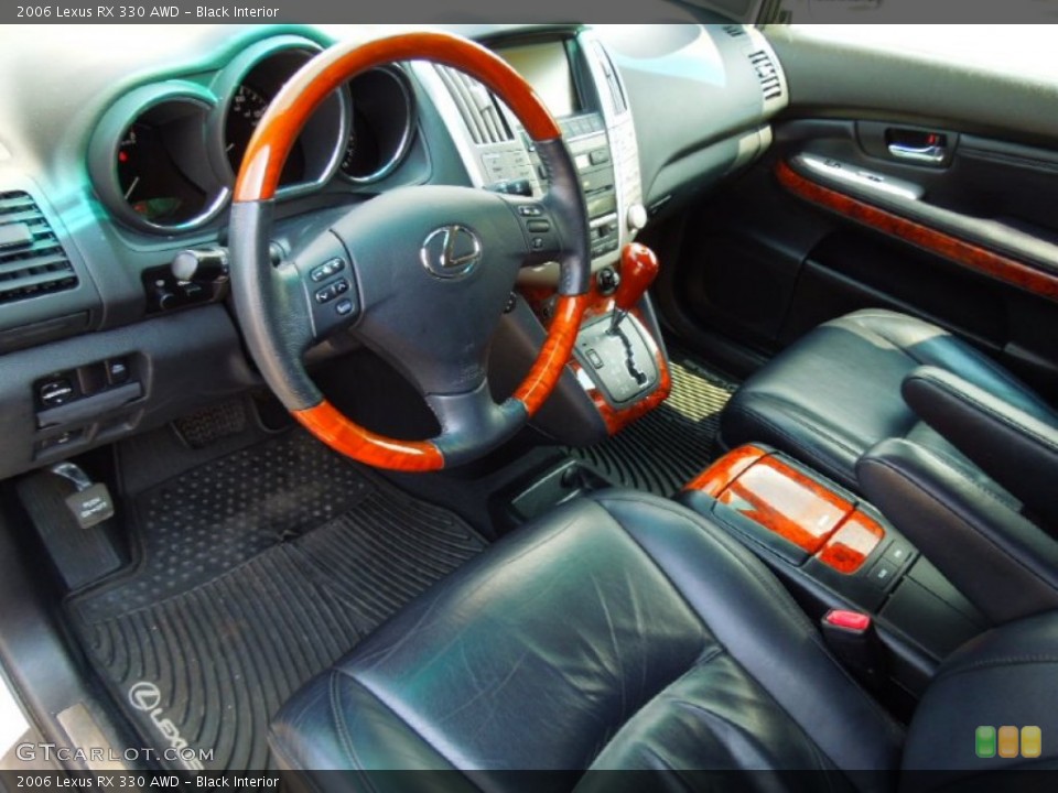 Black Interior Prime Interior for the 2006 Lexus RX 330 AWD #69306093