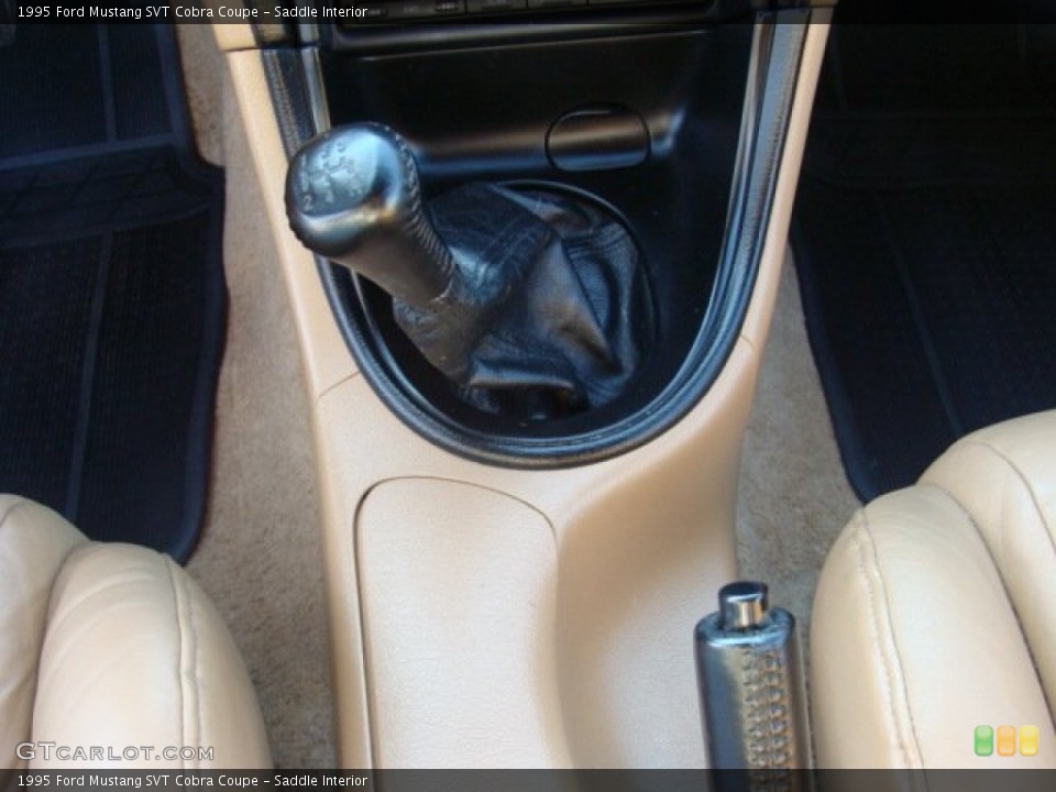 Saddle Interior Transmission for the 1995 Ford Mustang SVT Cobra Coupe #69311319