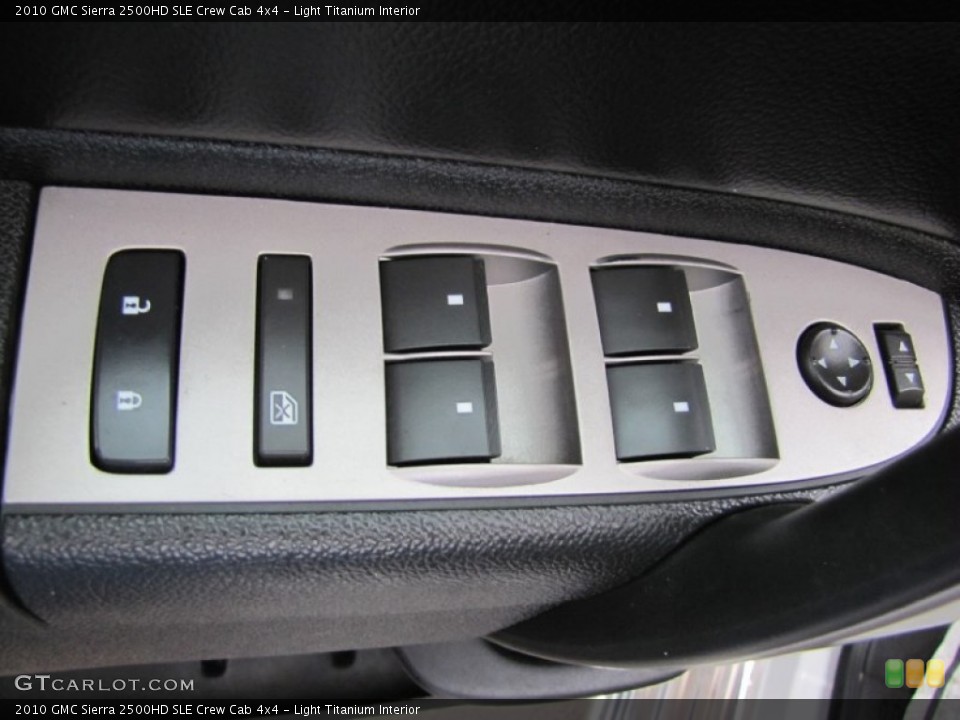 Light Titanium Interior Controls for the 2010 GMC Sierra 2500HD SLE Crew Cab 4x4 #69313680