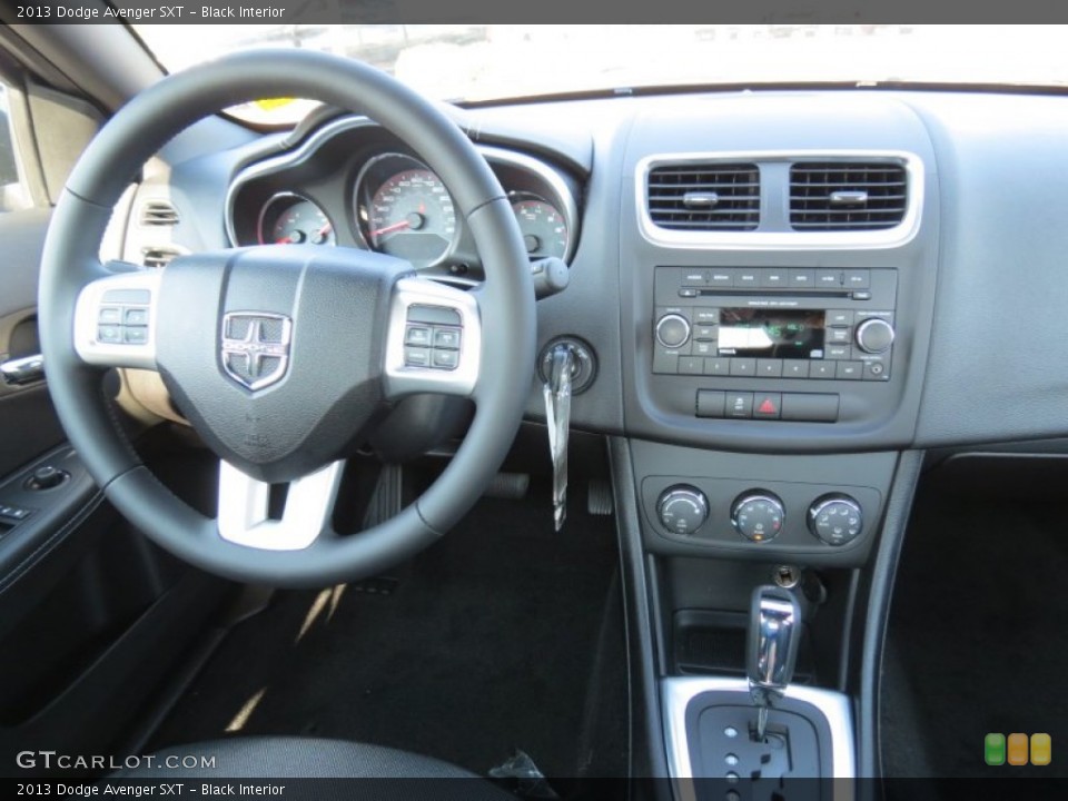 Black Interior Dashboard for the 2013 Dodge Avenger SXT 69315486