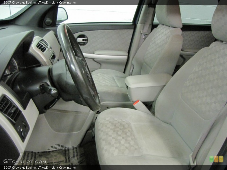 Light Gray Interior Front Seat for the 2005 Chevrolet Equinox LT AWD #69319734