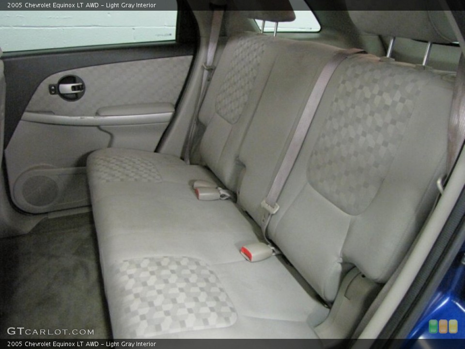 Light Gray Interior Rear Seat for the 2005 Chevrolet Equinox LT AWD #69319743