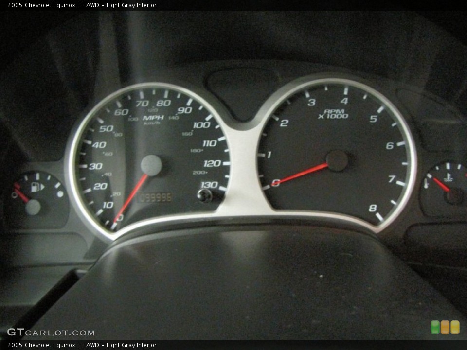 Light Gray Interior Gauges for the 2005 Chevrolet Equinox LT AWD #69319866