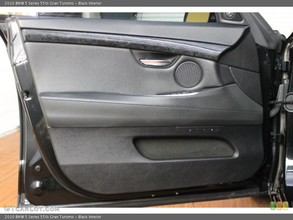 Black Interior Door Panel for the 2010 BMW 5 Series 550i Gran Turismo #69321240