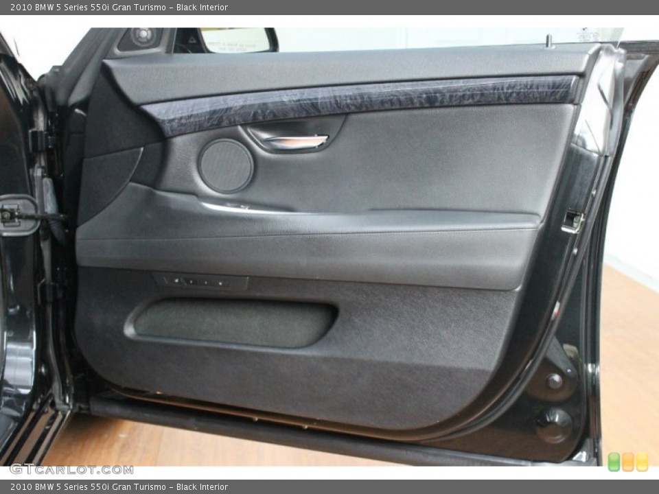 Black Interior Door Panel for the 2010 BMW 5 Series 550i Gran Turismo #69321249