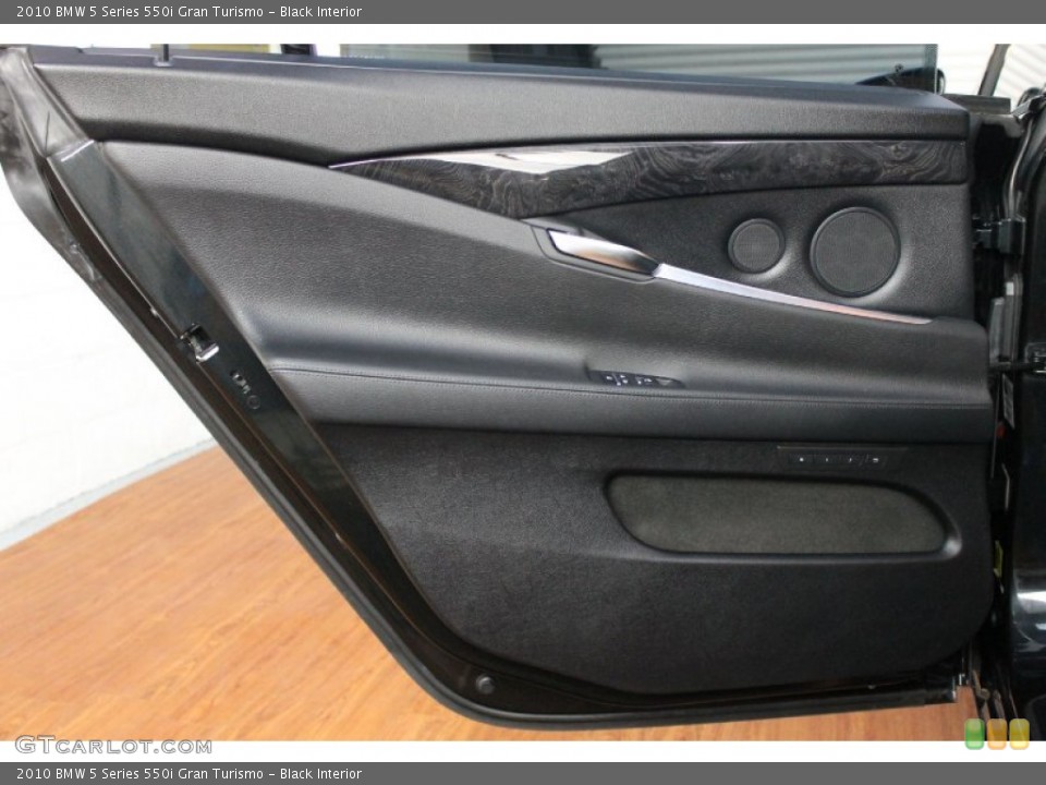 Black Interior Door Panel for the 2010 BMW 5 Series 550i Gran Turismo #69321258