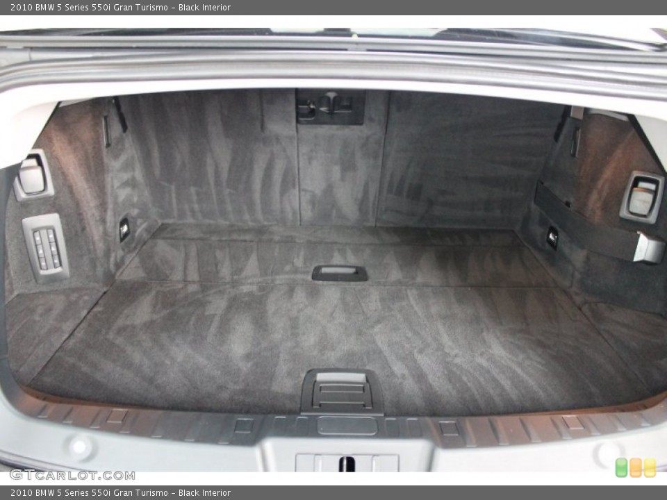 Black Interior Trunk for the 2010 BMW 5 Series 550i Gran Turismo #69321285