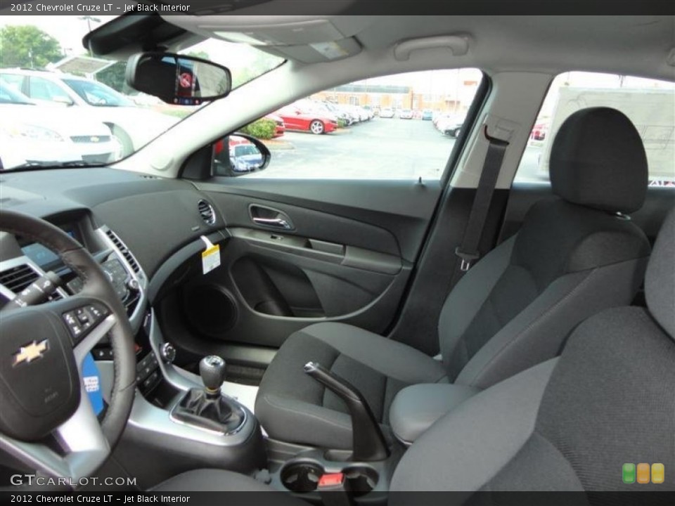 Jet Black Interior Front Seat for the 2012 Chevrolet Cruze LT #69322310