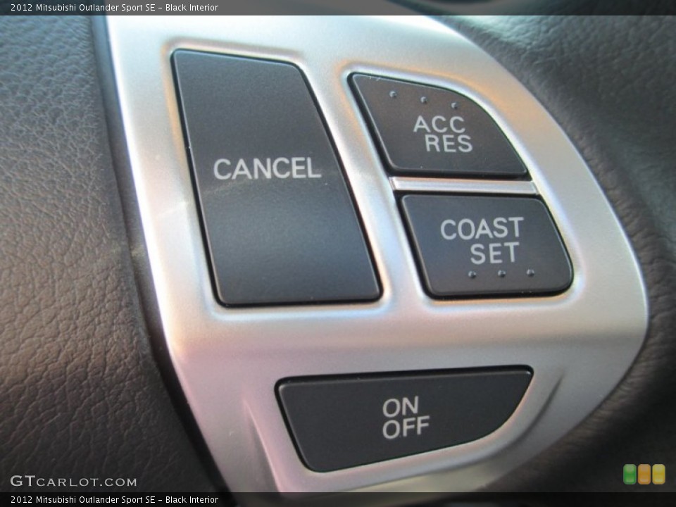 Black Interior Controls for the 2012 Mitsubishi Outlander Sport SE #69323367