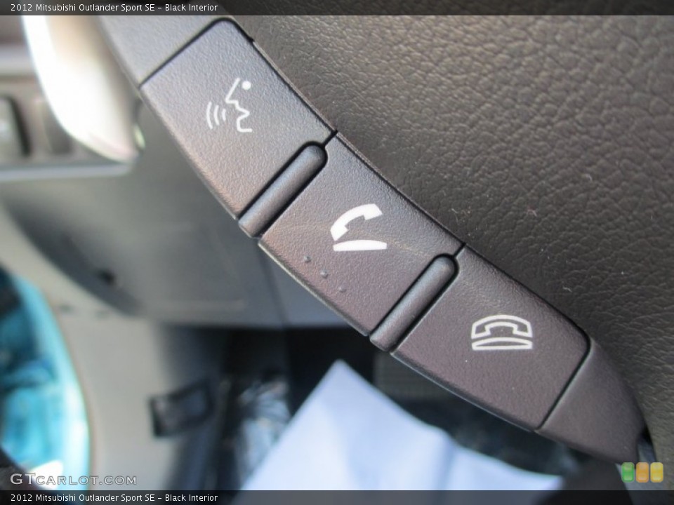 Black Interior Controls for the 2012 Mitsubishi Outlander Sport SE #69323373