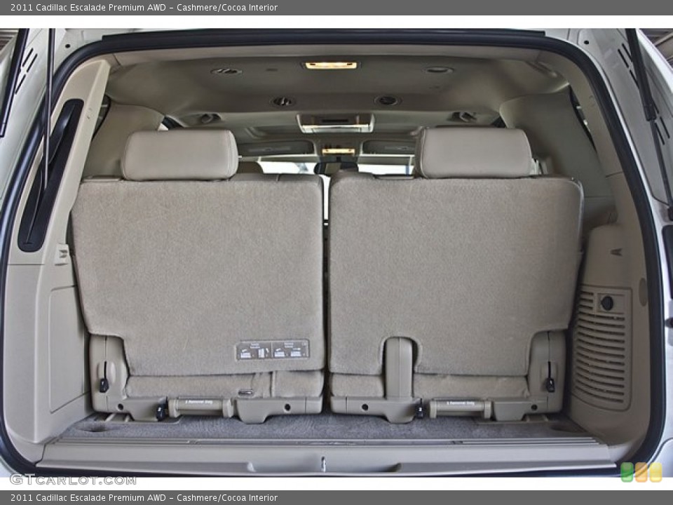 Cashmere/Cocoa Interior Trunk for the 2011 Cadillac Escalade Premium AWD #69325125