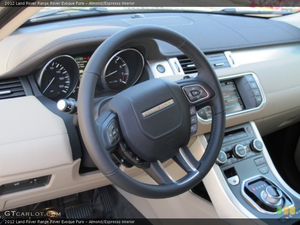 Almond/Espresso Interior Dashboard for the 2012 Land Rover Range Rover Evoque Pure #69326094