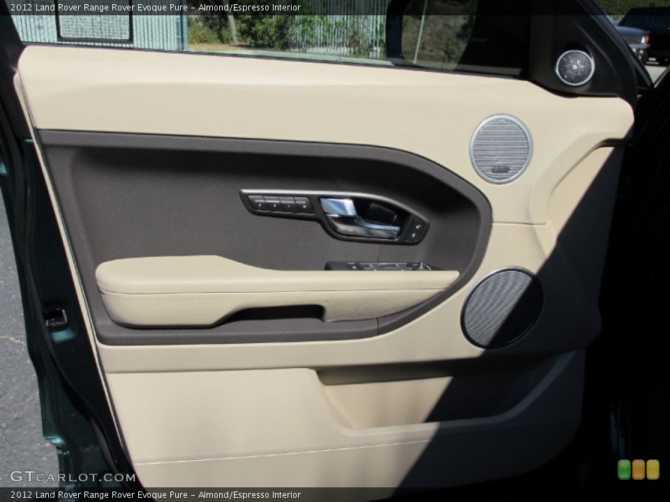 Almond/Espresso Interior Door Panel for the 2012 Land Rover Range Rover Evoque Pure #69326103