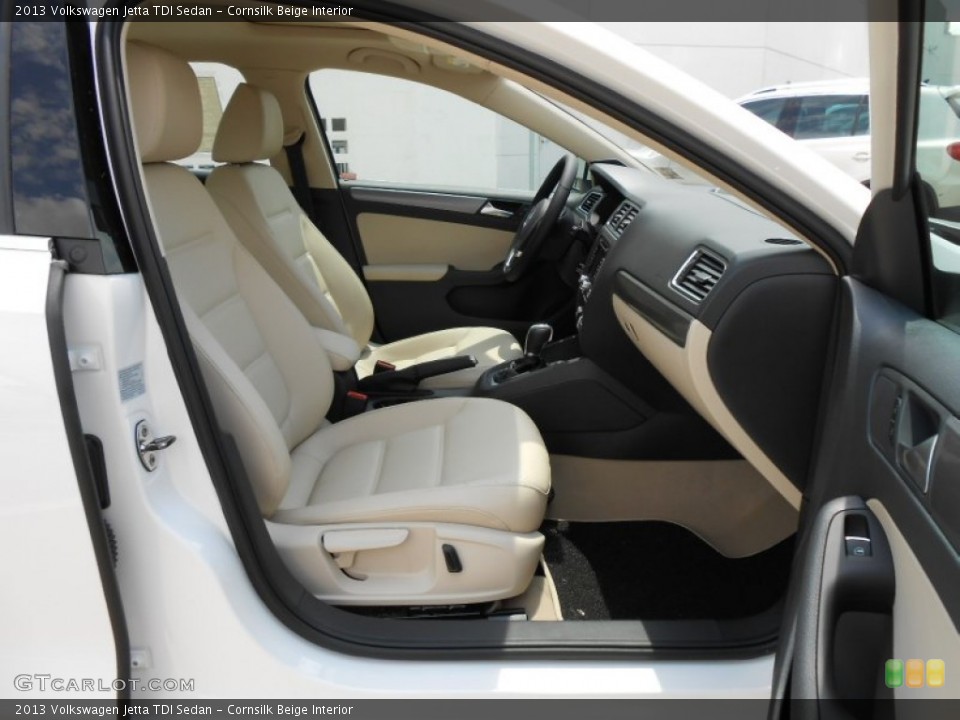 Cornsilk Beige Interior Photo for the 2013 Volkswagen Jetta TDI Sedan #69326154