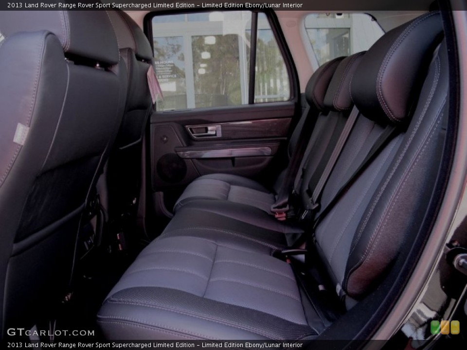 Limited Edition Ebony/Lunar 2013 Land Rover Range Rover Sport Interiors