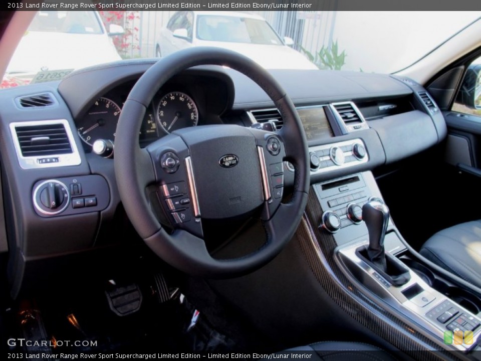 Limited Edition Ebony/Lunar Interior Dashboard for the 2013 Land Rover Range Rover Sport Supercharged Limited Edition #69326196