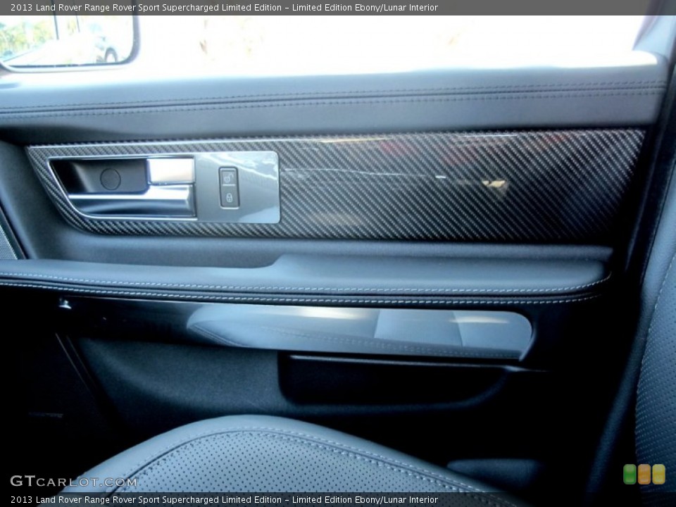 Limited Edition Ebony/Lunar Interior Door Panel for the 2013 Land Rover Range Rover Sport Supercharged Limited Edition #69326214