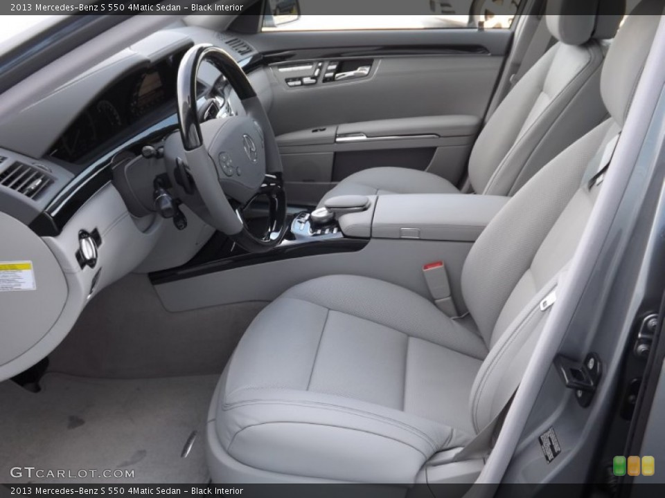 Black Interior Prime Interior for the 2013 Mercedes-Benz S 550 4Matic Sedan #69329418