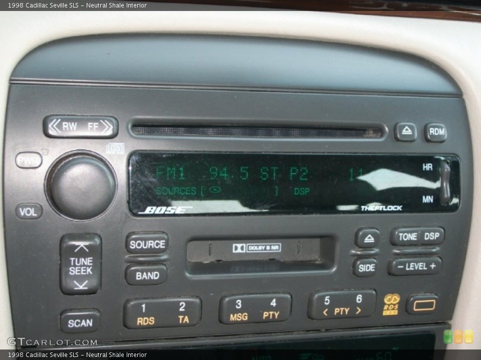 Neutral Shale Interior Audio System for the 1998 Cadillac Seville SLS #69329433