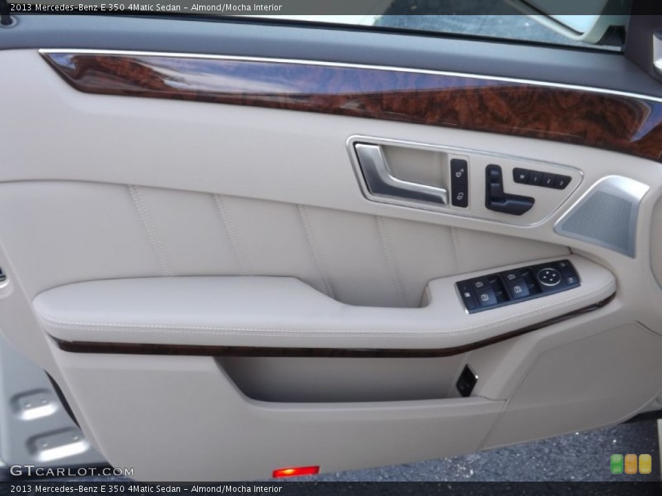Almond/Mocha Interior Door Panel for the 2013 Mercedes-Benz E 350 4Matic Sedan #69329589