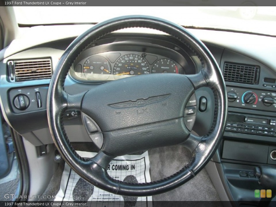Grey Interior Steering Wheel for the 1997 Ford Thunderbird LX Coupe #69329720