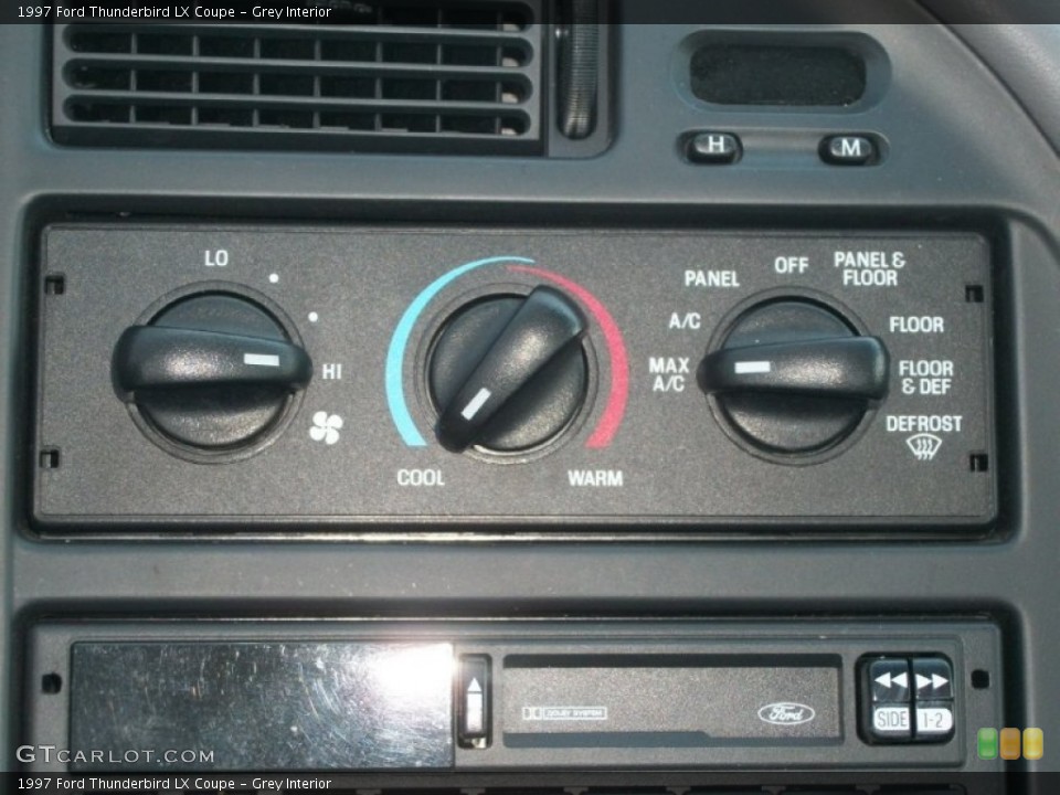 Grey Interior Controls for the 1997 Ford Thunderbird LX Coupe #69329754