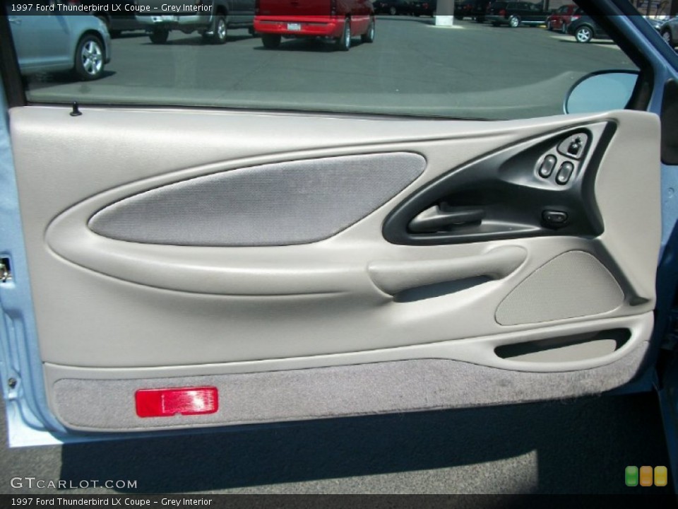 Grey Interior Door Panel for the 1997 Ford Thunderbird LX Coupe #69329763