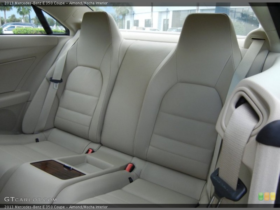 Almond/Mocha Interior Rear Seat for the 2013 Mercedes-Benz E 350 Coupe #69330492