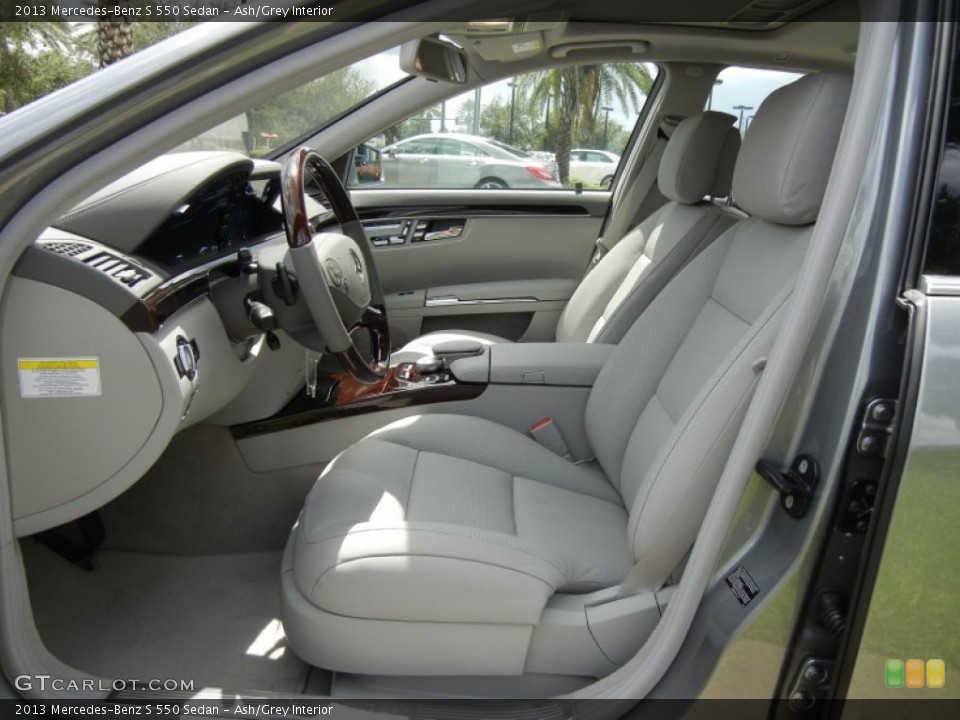 Ash/Grey 2013 Mercedes-Benz S Interiors