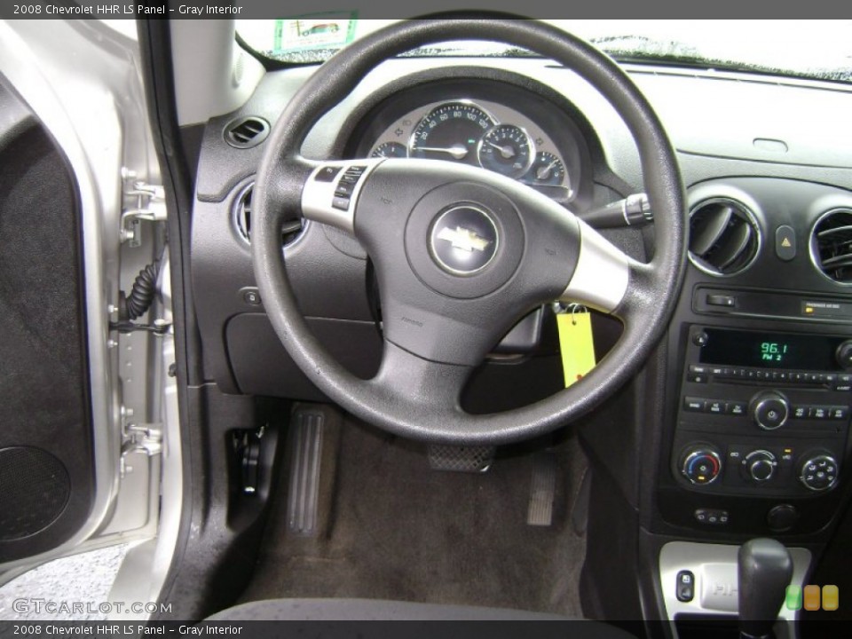Gray Interior Steering Wheel for the 2008 Chevrolet HHR LS Panel #69338845