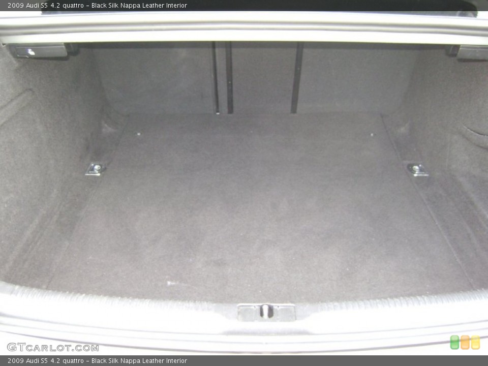 Black Silk Nappa Leather Interior Trunk for the 2009 Audi S5 4.2 quattro #69339150