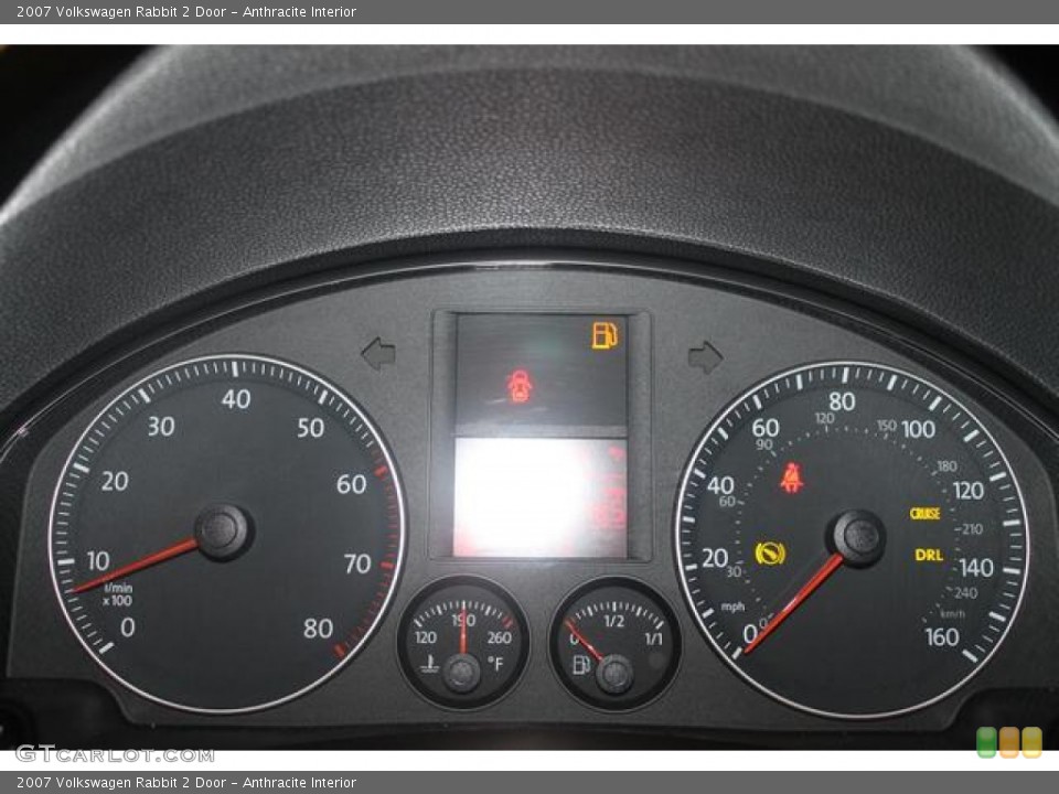 Anthracite Interior Gauges for the 2007 Volkswagen Rabbit 2 Door #69340599