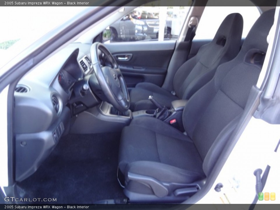 Black Interior Photo for the 2005 Subaru Impreza WRX Wagon #69343941