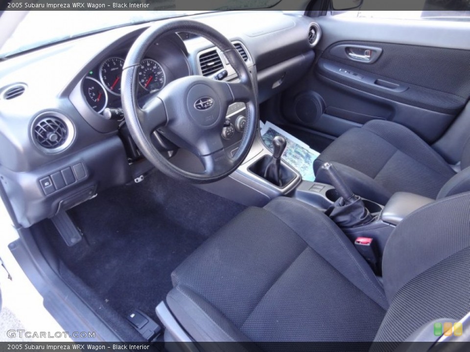 Black Interior Prime Interior for the 2005 Subaru Impreza WRX Wagon #69343947