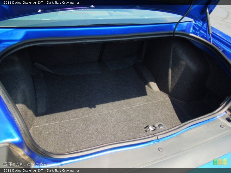 Dark Slate Gray Interior Trunk for the 2012 Dodge Challenger SXT #69345474