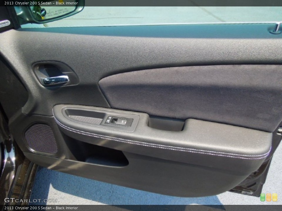 Black Interior Door Panel for the 2013 Chrysler 200 S Sedan #69345651