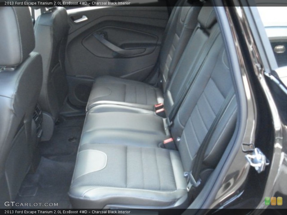 Charcoal Black Interior Rear Seat for the 2013 Ford Escape Titanium 2.0L EcoBoost 4WD #69347379