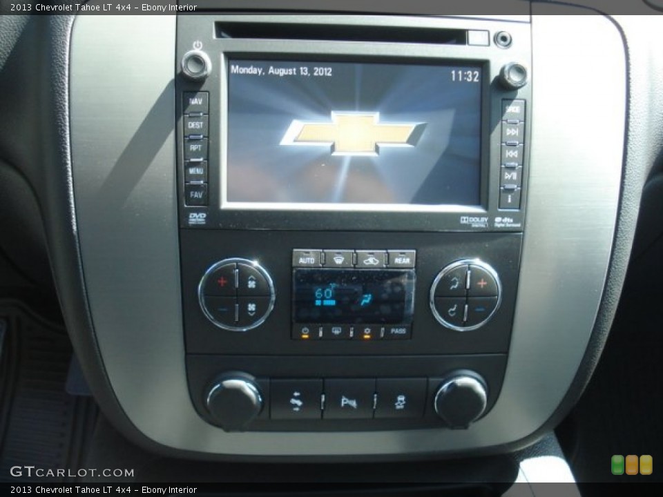 Ebony Interior Controls for the 2013 Chevrolet Tahoe LT 4x4 #69349497