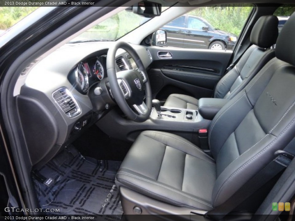 Black Interior Photo for the 2013 Dodge Durango Citadel AWD #69349617