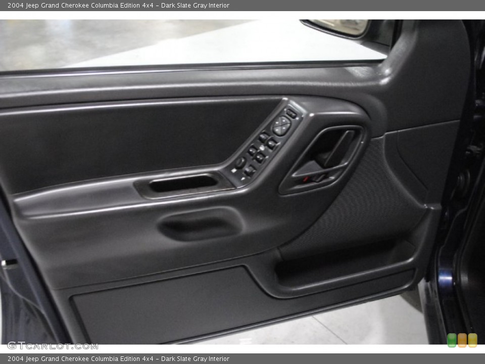 Dark Slate Gray Interior Door Panel for the 2004 Jeep Grand Cherokee Columbia Edition 4x4 #69352069