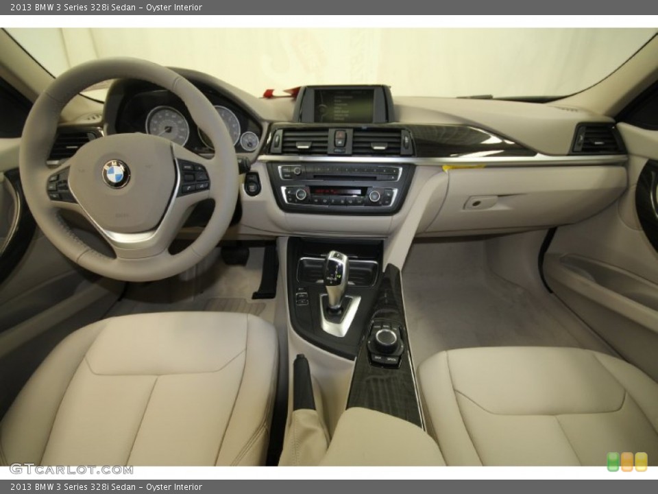 Oyster Interior Dashboard for the 2013 BMW 3 Series 328i Sedan #69353200