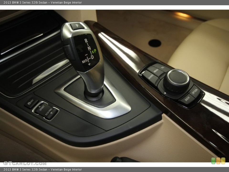 Venetian Beige Interior Transmission for the 2013 BMW 3 Series 328i Sedan #69353551